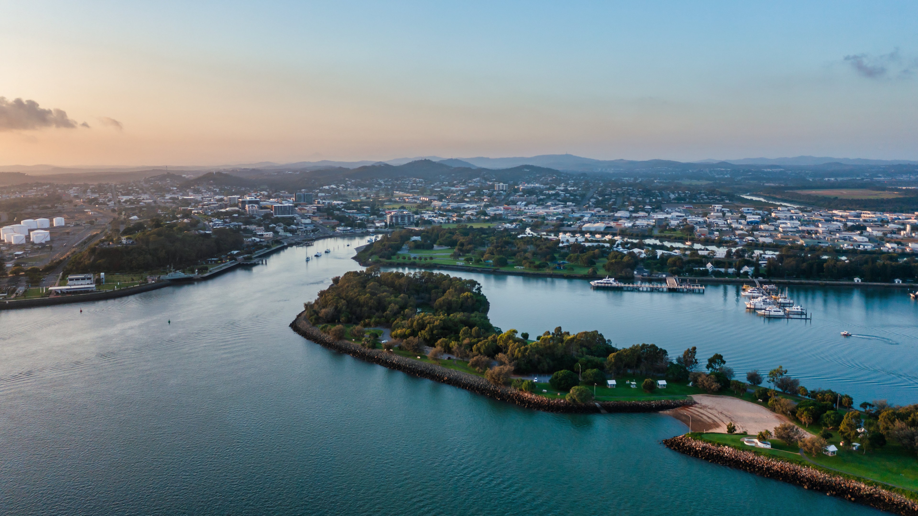 Gladstone aerial